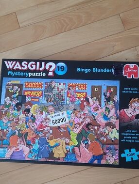 Wasgij Mystery Puzzle 19 "Bingo Blunder!" – Black Edition
